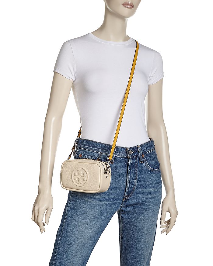 Tory burch perry bombe mini bag gray heron clearance