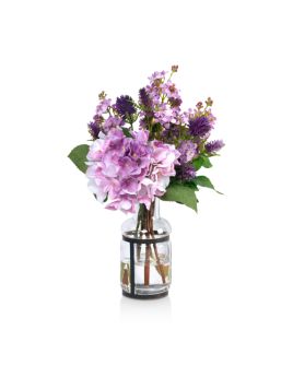 Artificial Flowers Plants Decorative Glassware Designer Vases