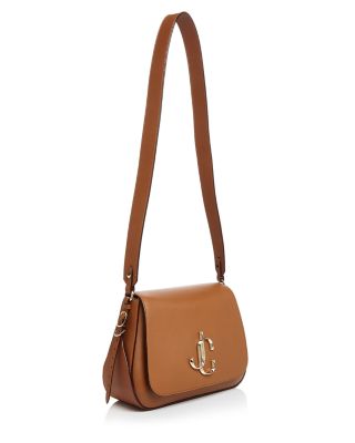 Jimmy Choo Varenne Large Leather Shoulder Bag | Bloomingdale's