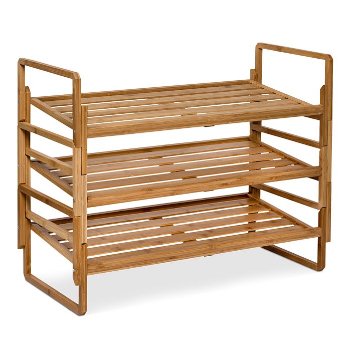 Bamboo shoe rack online clearance