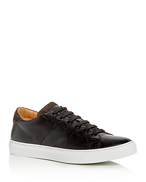 To Boot New York Men's Colton Leather Low-top Sneakers In Black