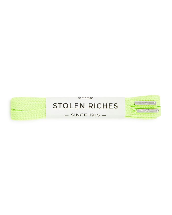 Stolen Riches Sneaker Shoelaces In Green