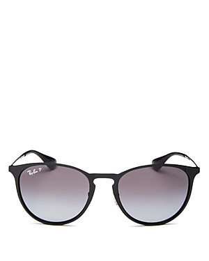 Ray-Ban Erica Polarized Classic Round Sunglasses, 54mm