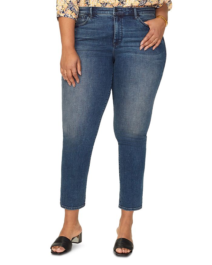 Nydj Plus Sheri Slim Jeans In Lombard Lomba
