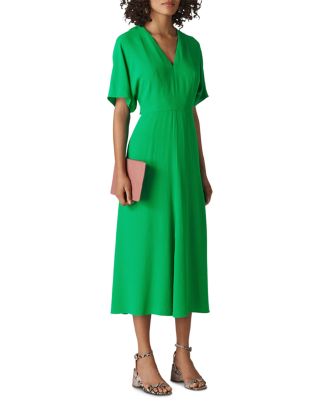whistles green midi dress Misty Midi Dress – For The Creators