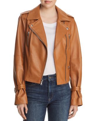 PAIGE Rayven Leather Moto Jacket | Bloomingdale's