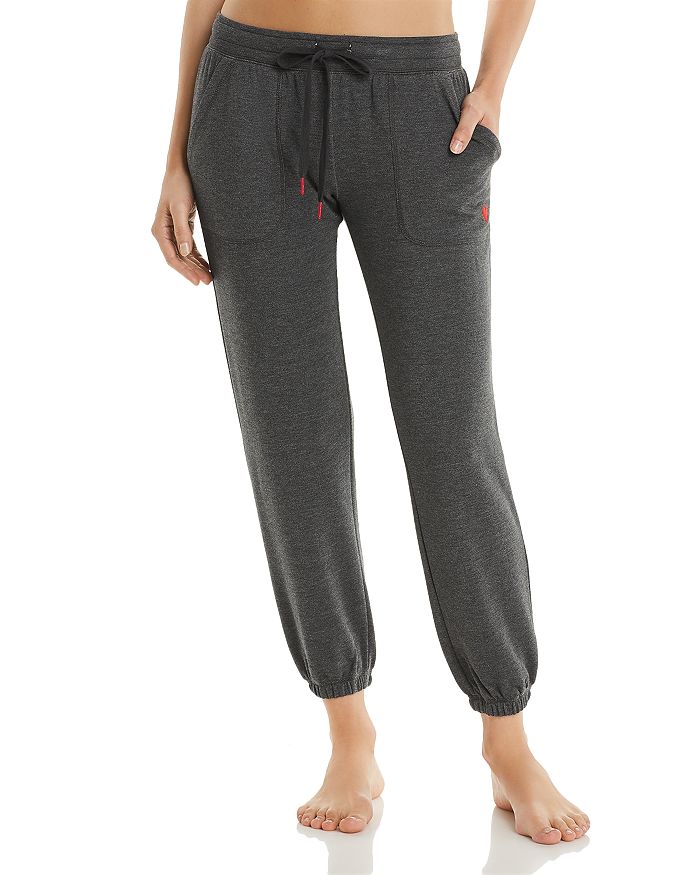 PJ Salvage Wild Heart Embroidered Pants | Bloomingdale's