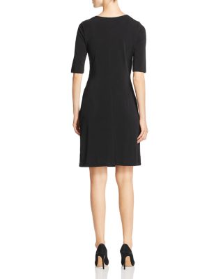 elbow sleeve cocktail dress