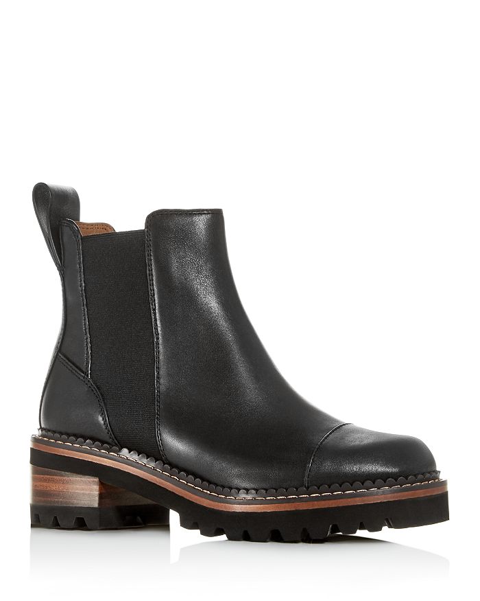See by Chloé Women's Mallory Cap Toe Chelsea Boots | Bloomingdale's
