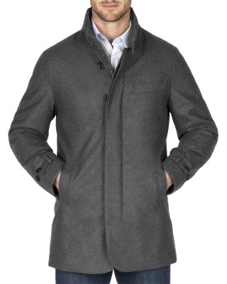 Norwegian Wool Stretch Down Filled Car Coat