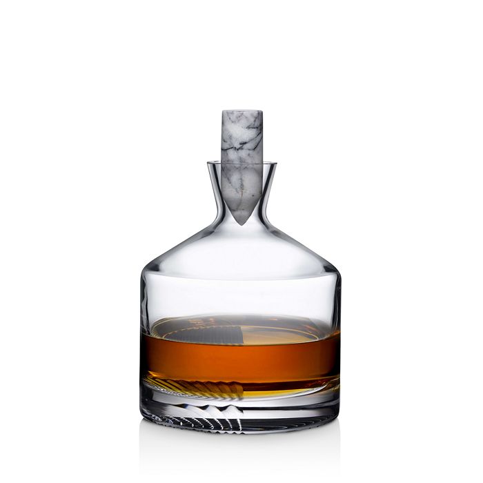 Shop Nude Glass Alba Whiskey Decanter In Clear