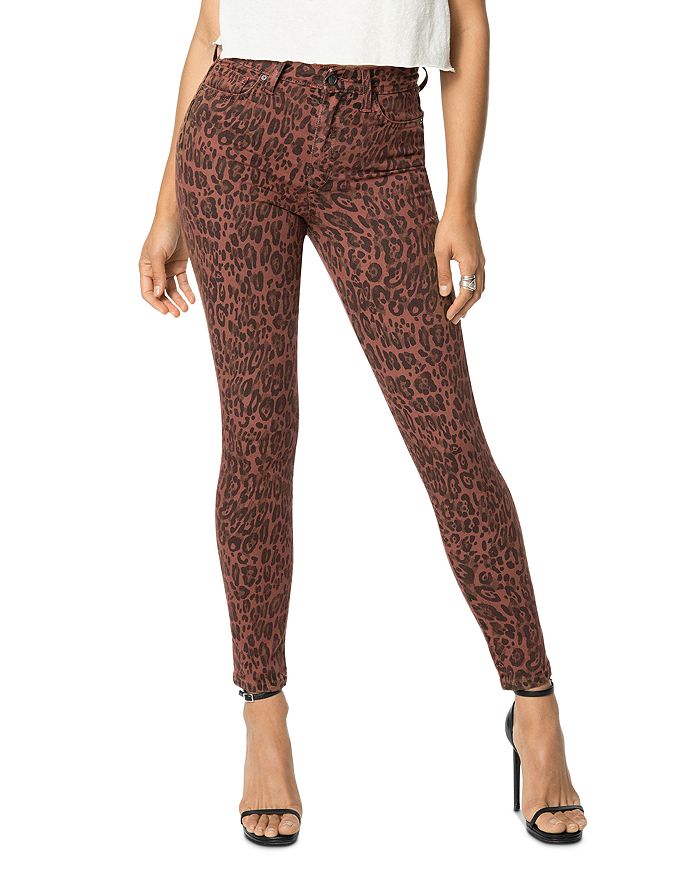 Joe's shop leopard jeans
