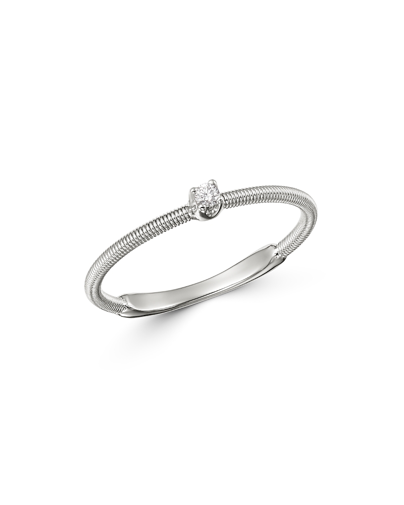Marco Bicego 18k White Gold Bi49 Diamond Ring - Exclusive In White Gold