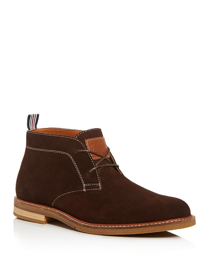Penguin suede boots deals