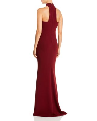 halter evening gown