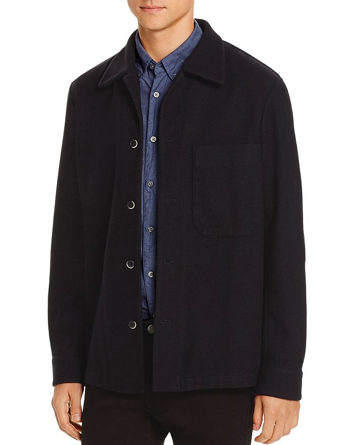 Barena Cedrone Regular Fit Fleece Overshirt Jacket | Bloomingdale's