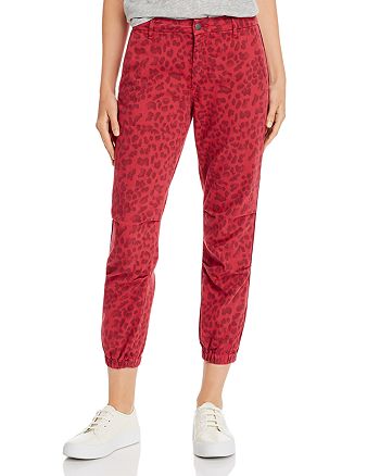 sundry leopard jogger