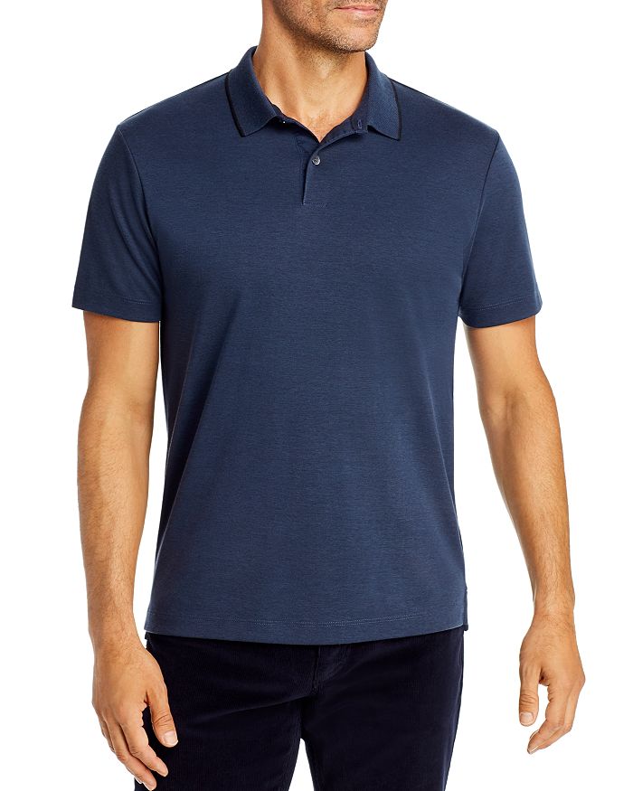 Theory Standard Piqué Regular Fit Polo Shirt | Bloomingdale's