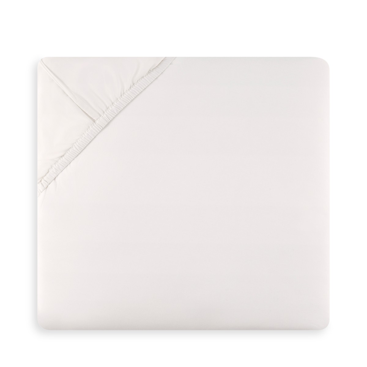 Sferra Celeste Fitted Sheet, Twin Xl in Ivory