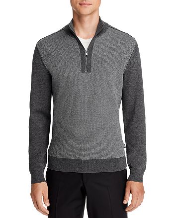 BOSS Bagatti Quarter-Zip Sweater - 100% Exclusive | Bloomingdale's