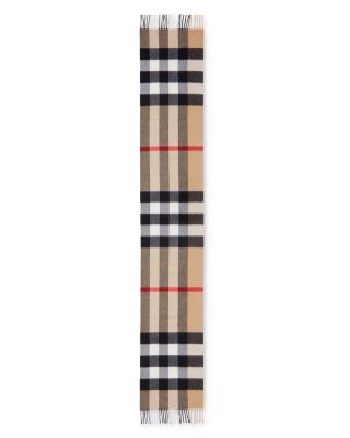 Half Mega Check Scarf