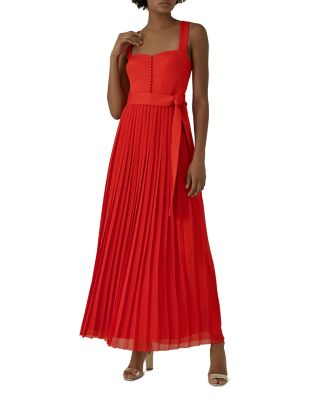 KAREN MILLEN - Pleated Maxi Dress