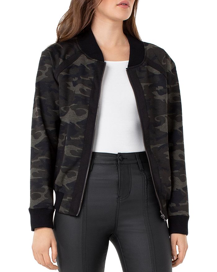 LIVERPOOL LIVERPOOL CAMOUFLAGE BOMBER JACKET,LM1214Z56