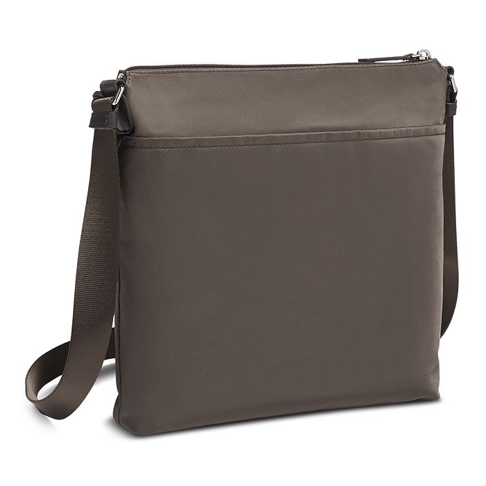 Tumi Voyageur Carmel Nylon Crossbody Bag In Mink/ Silver ModeSens