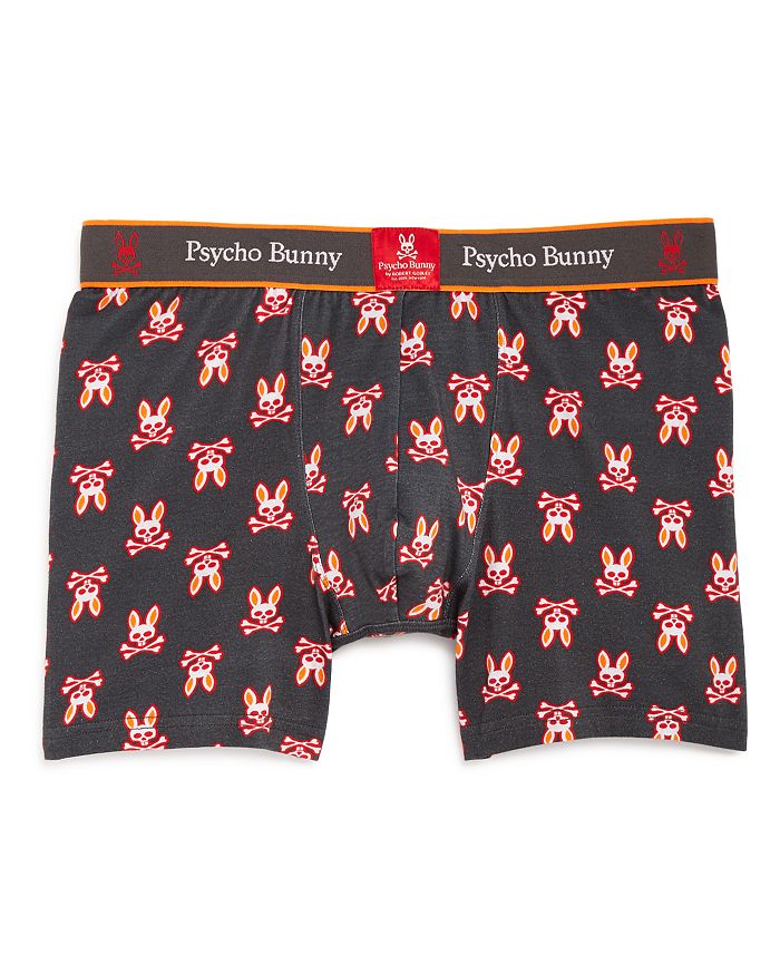 Psycho Bunny Knit Boxer Briefs In Magnet