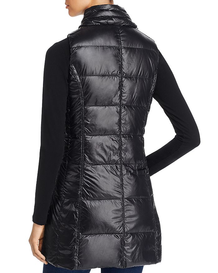 Fillmore Packable Long Down Puffer Vest In Black | ModeSens