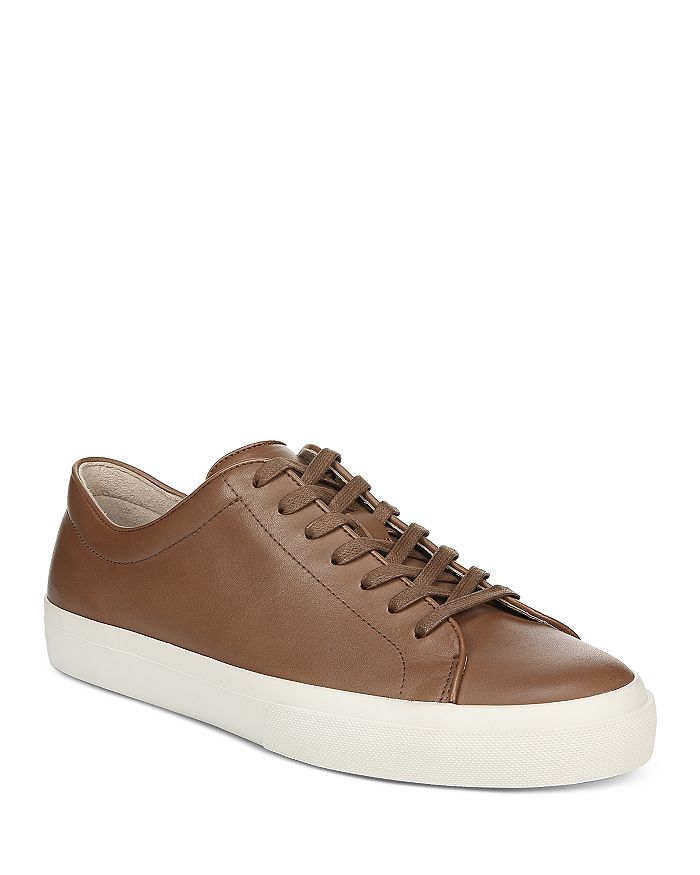 VINCE MEN'S FARRELL LEATHER SNEAKERS,G7661L1