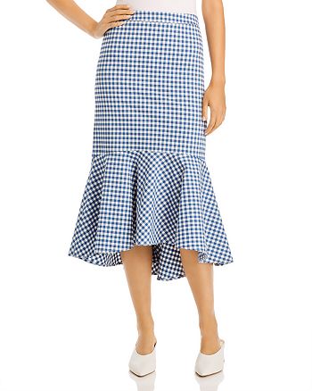Your name Here by W CONCEPT Your name Here Gingham Skirt | Bloomingdale's