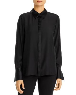 Elie Tahari Safiya Silk Blouse 