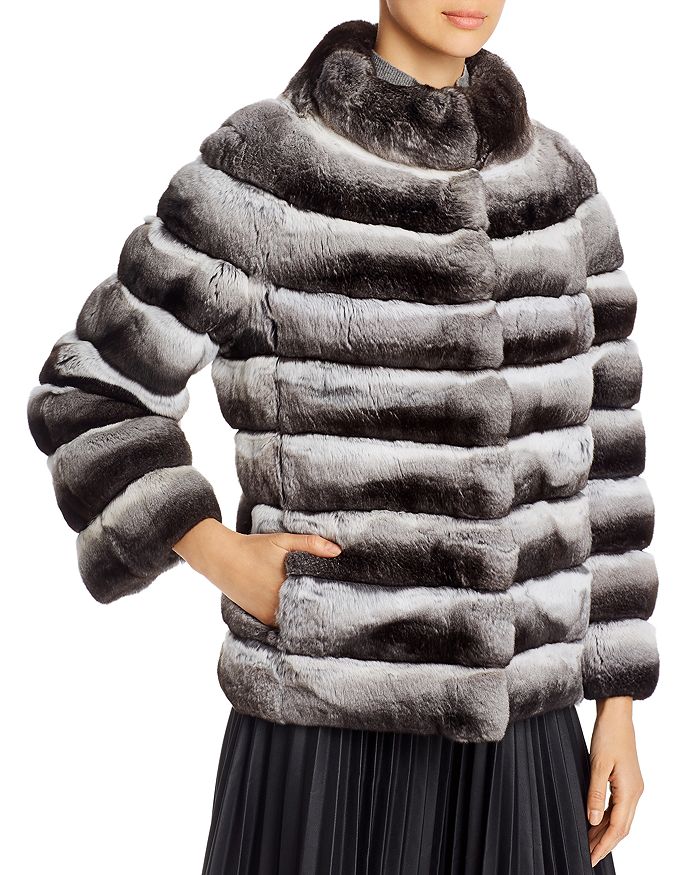 Maximilian Furs Short Chinchilla Jacket - 100% Exclusive In Natural