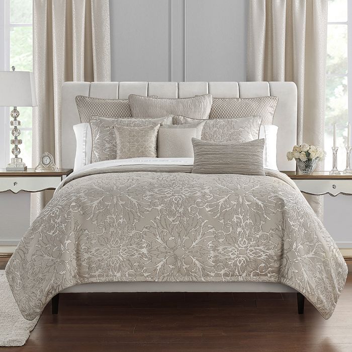 Waterford Arianna Reversible 3-Piece Duvet Cover Set, Queen