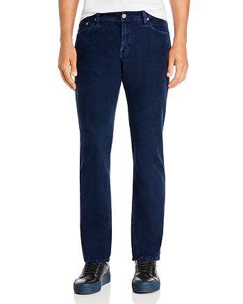 AG The Graduate Straight Slim Fit Corduroy Pants in Sulfur Deep ...