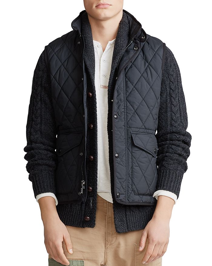POLO RALPH LAUREN THE ICONIC QUILTED VEST,710757182001