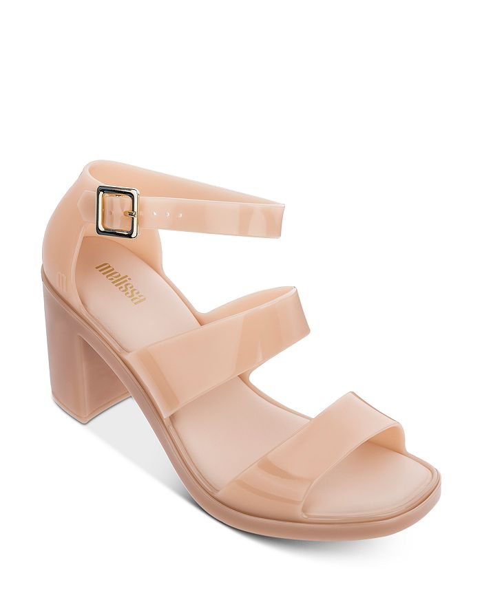 Melissa Women's Model Block Heel Sandals In Light Pink