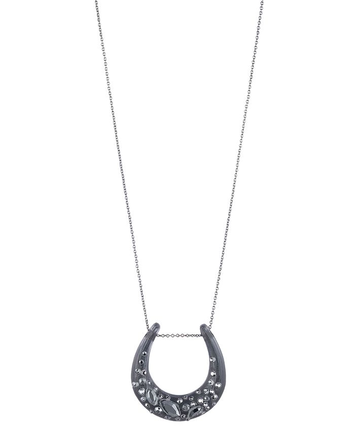 Alexis bittar horseshoe shop necklace
