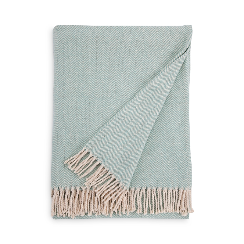 Sferra Celine Throw In Aqua Blue