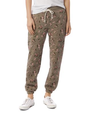 floral sweatpants