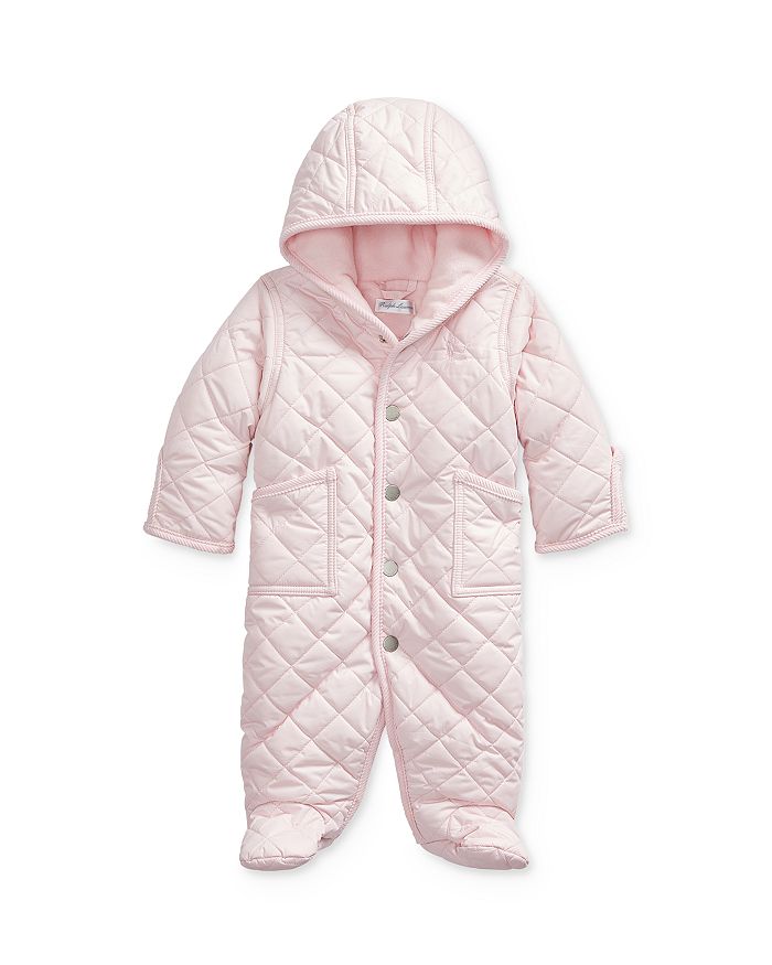 Ralph Lauren Girls Quilted One Piece Coat Baby Bloomingdale s