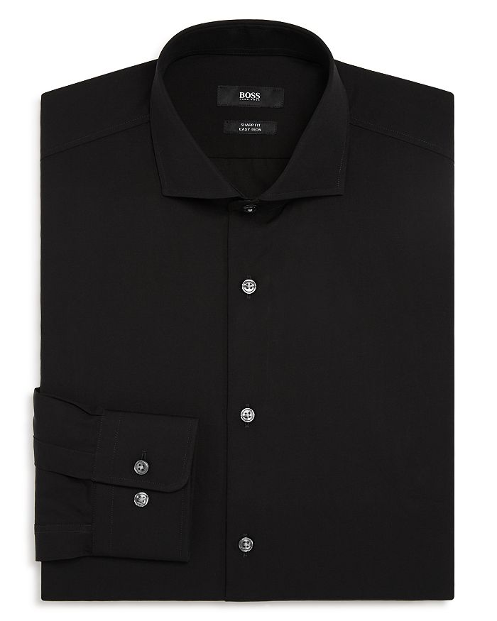BOSS Solid Slim Fit Dress Shirt | Bloomingdale's