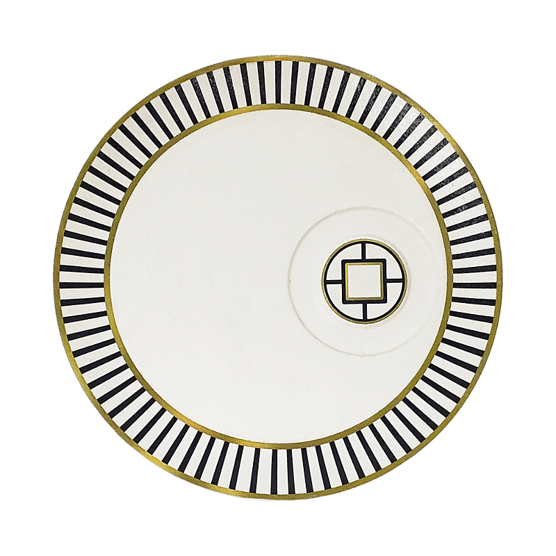 Villeroy & Boch Metro Chic Espresso Cup Saucer In Gold