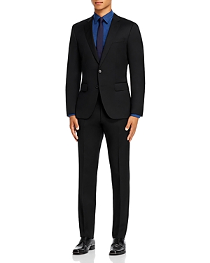 Boss Huge/Genius Wool Twill Slim Fit Suit