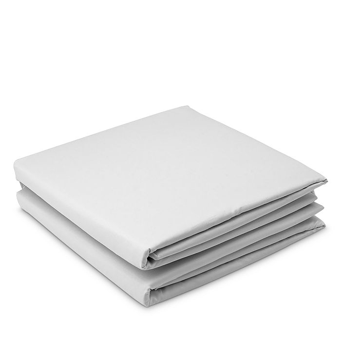 Riley Home Sateen Fitted Sheet, California King In Silver