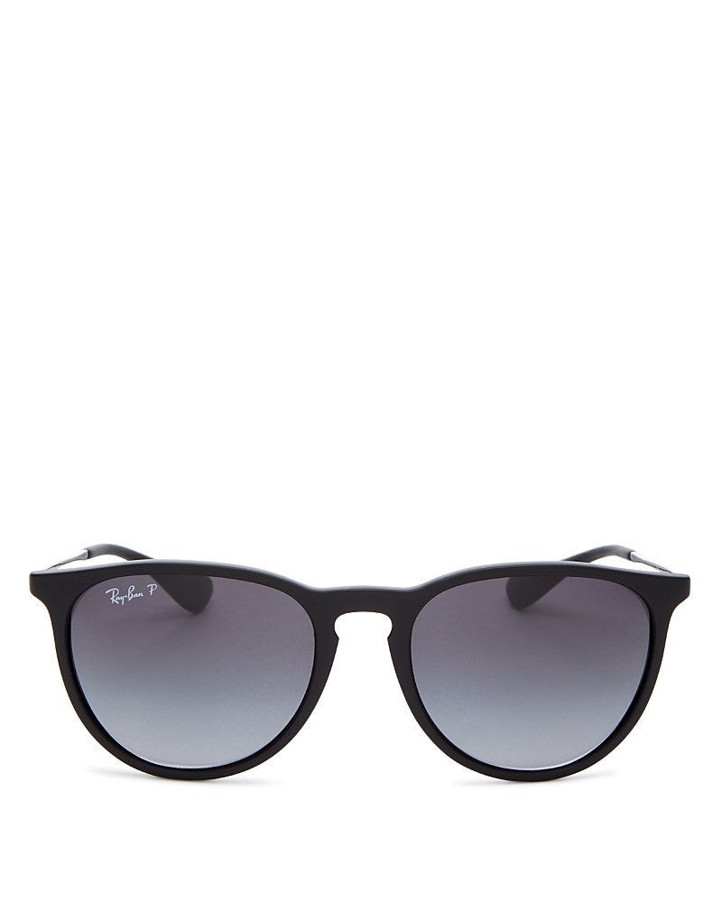 Ray-Ban Erica Polarized Classic Round Sunglasses, 54mm
