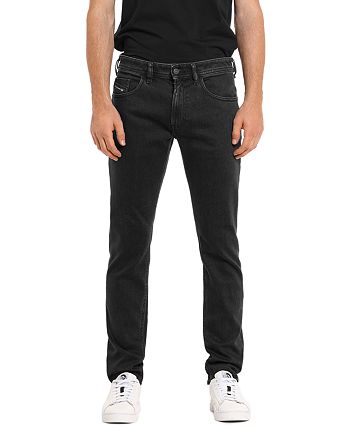 Diesel Thommer Slim Fit Jeans in Black Denim | Bloomingdale's