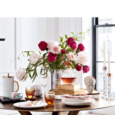 Carat Candlesticks, Set of 2