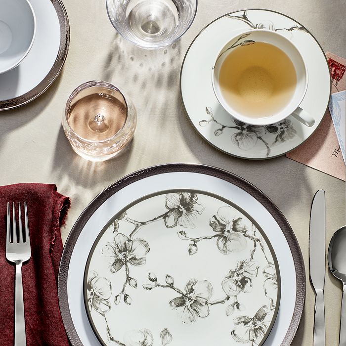 Shop Michael Aram Silversmith 5-piece Place Setting In White And Platinum